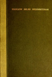 Cover of Harlow Niles Higinbotham