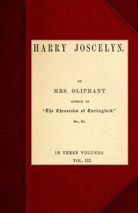 Cover of Harry Joscelyn; vol. 3 of 3