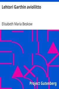 Cover of Lehtori Garthin avioliitto