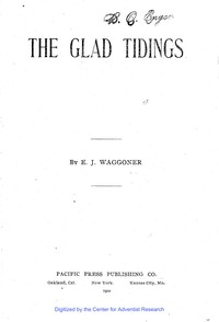 Cover of The Glad Tidings
