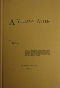 A Yellow Aster, Volume 1 (of 3)