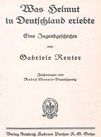 Cover of Was Helmut in Deutschland erlebte: Eine Jugendgeschichte