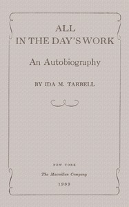 Cover of All in the Day's Work: An Autobiography