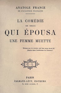 Cover of La comédie de celui qui épousa une femme muette