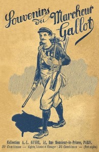 Cover of Souvenirs du célèbre marcheur Gallot, le roi des marcheurs. Première partie