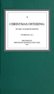 Cover of Christmas offering
