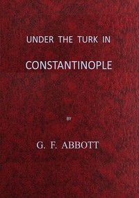 Cover of Under the Turk in Constantinople: A record of Sir John Finch's Embassy, 1674-1681
