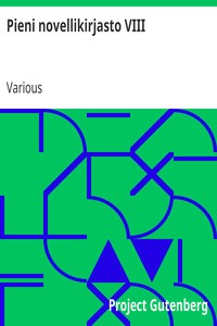 Cover of Pieni novellikirjasto VIII