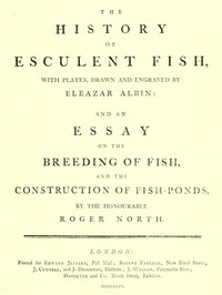 Cover of The History of Esculent Fish