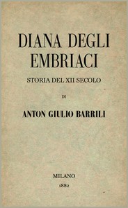 Cover of Diana degli Embriaci: Storia del XII secolo