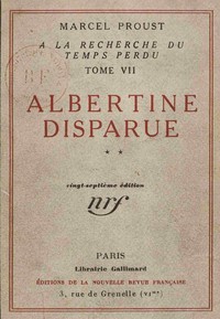 Cover of Albertine disparue Vol 2 (of 2)