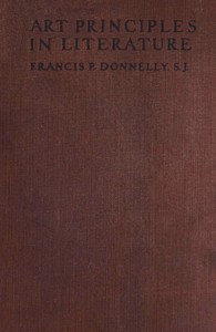 Cover of Art principles in literature