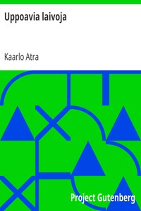 Cover of Uppoavia laivoja