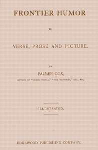Cover of Frontier Humor in Verse, Prose and Picture