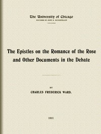 Cover of The Epistles on the Romance of the Rose, and other documents in the debate