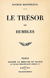 Cover of Le trésor des humbles