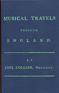 Cover of Musical Travels Through England