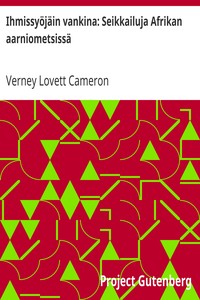 Cover of Ihmissyöjäin vankina: Seikkailuja Afrikan aarniometsissä