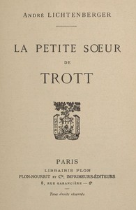 Cover of La petite sœur de Trott