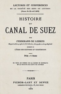 Histoire du Canal de Suez