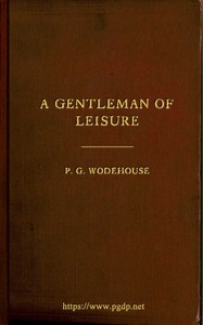 Cover of A Gentleman of Leisure