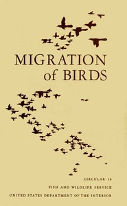 Cover of Migration of Birds (1950)