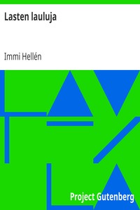 Cover of Lasten lauluja