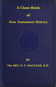 Cover of A Class-Book of New Testament History