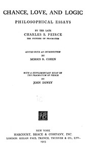Cover of Chance, Love, and Logic: Philosophical Essays