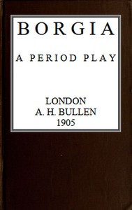 Cover of Borgia: A Period Play