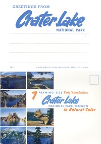 Cover of Greetings from Crater Lake National Park, Oregon