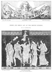 Cover of The Girl's Own Paper, Vol. VIII, No. 363, December 11, 1886
