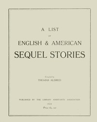 Cover of A List of English & American Sequel Stories