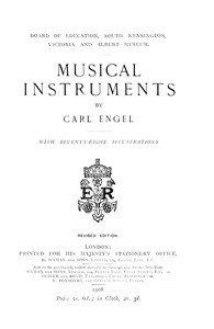 Cover of Musical Instruments [1908]