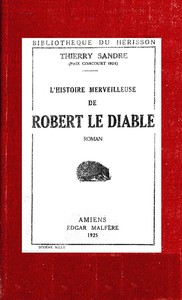 L'Histoire merveilleuse de Robert le Diable