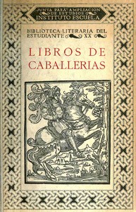Cover of Libros de caballerías