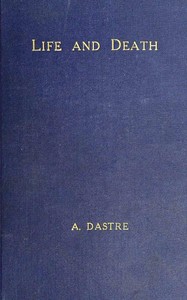 Cover of Life and death