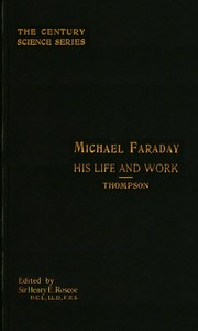 Cover of Michael Faraday, His Life and Work