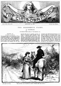 Cover of The Girl's Own Paper, Vol. VIII, Issue 368, January 15, 1887