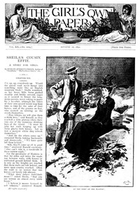 Cover of The Girl's Own Paper, Vol. XX, No. 1024, August 12, 1899