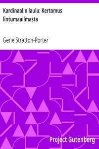 Cover of Kardinaalin laulu: Kertomus lintumaailmasta