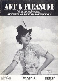 Cover of Art and Pleasure: "Painting with Needles"