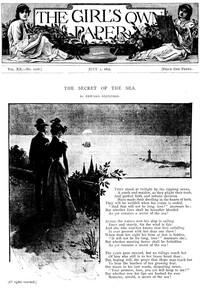 Cover of The Girl's Own Paper, Vol. XX, No. 1018, July 1, 1899
