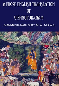 Cover of A Prose English Translation of Vishnupuranam