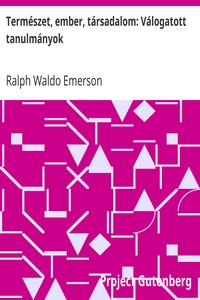 Cover of Természet, ember, társadalom: Válogatott tanulmányok