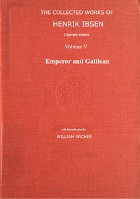 Cover of The collected works of Henrik Ibsen, Vol. 05 (of 11)