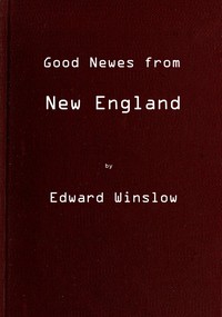 Cover of Good Newes from New England