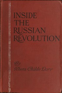 Cover of Inside the Russian Revolution