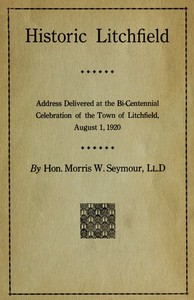 Cover of Historic Litchfield