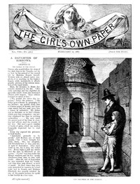 Cover of The Girl's Own Paper, Vol. VIII, No. 372, February 12, 1887